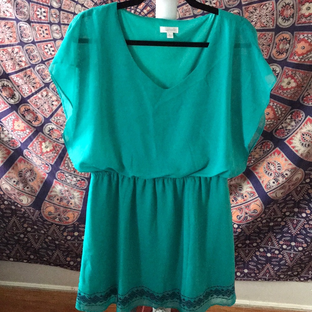 Green dress